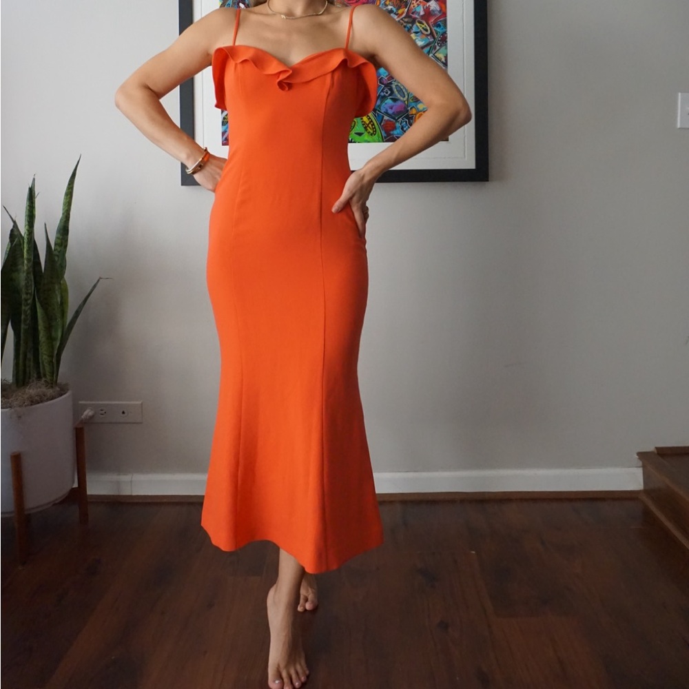 LIKELY Johnna Dress Orange Size 4